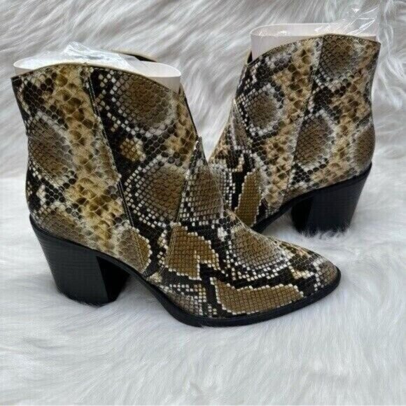 Call It Spring by ALDO Cecily vegan-friendly heeled western ankle Size 7 NWT - Picture 8 of 9